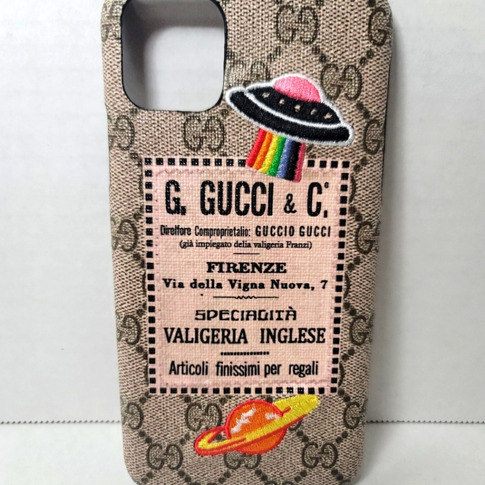 Gucci Sapceship iPhone case iPhone 11, 11 Pro, 11 Pro max